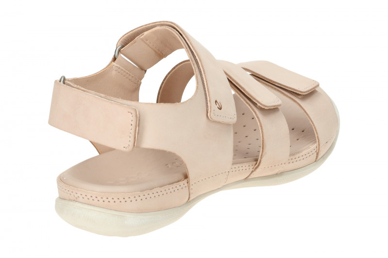 ecco Flash Damen Klett Sandale rosa Nubuck