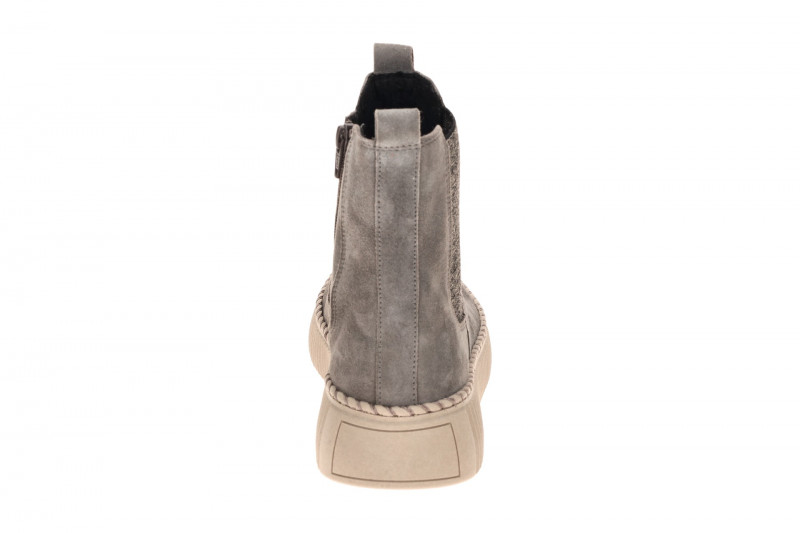 Gabor Stiefel grau taupe Velour Plateau Boots 8014.01.003