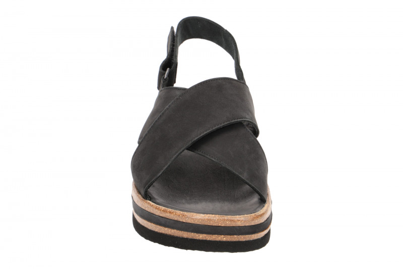 Think Zega Sandale schwarz Nubuck 388
