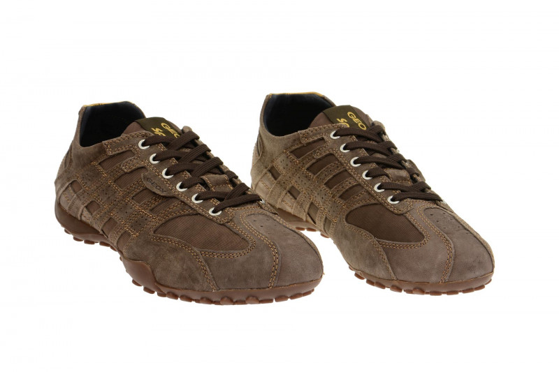 Geox Snake Schuhe braun cigar U6207D