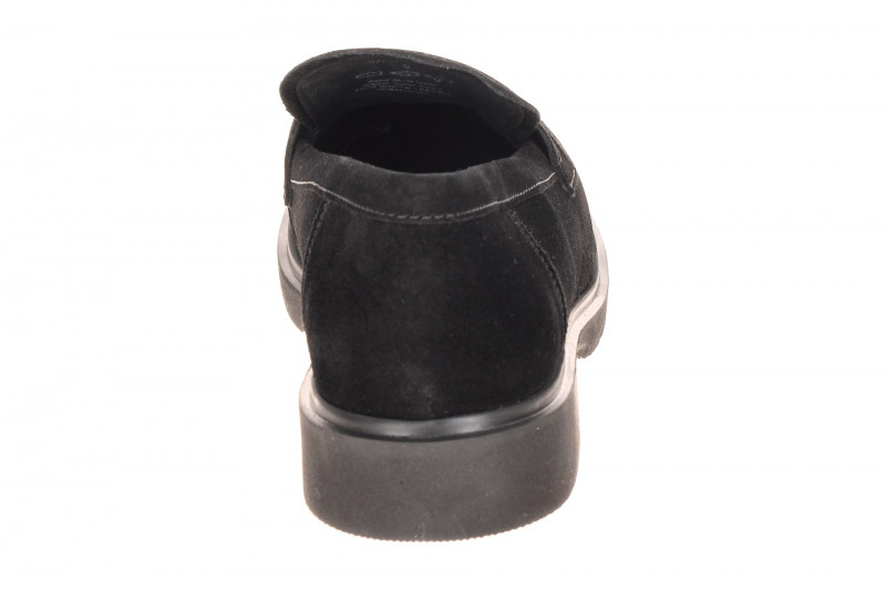 Gabor Schuhe schwarz Velour Mokassin Loafer 4001.01.001