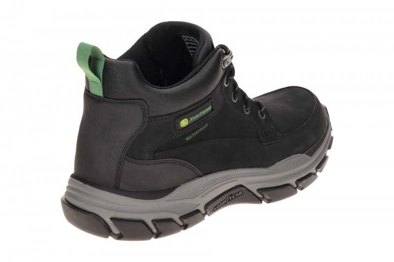 Skechers JOHN-DEERE Stiefeletten Schuhe schwarz Wasserdicht