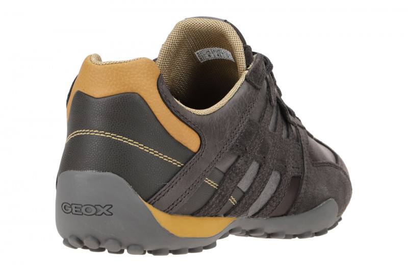 Geox Snake Schuhe braun mud Sneakers U4207K