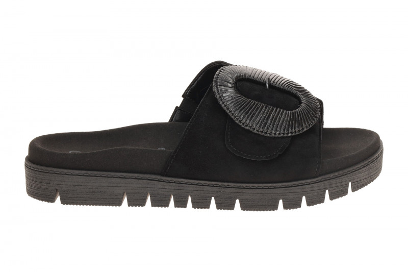 Gabor Pantolette schwarz uni 83.742.17