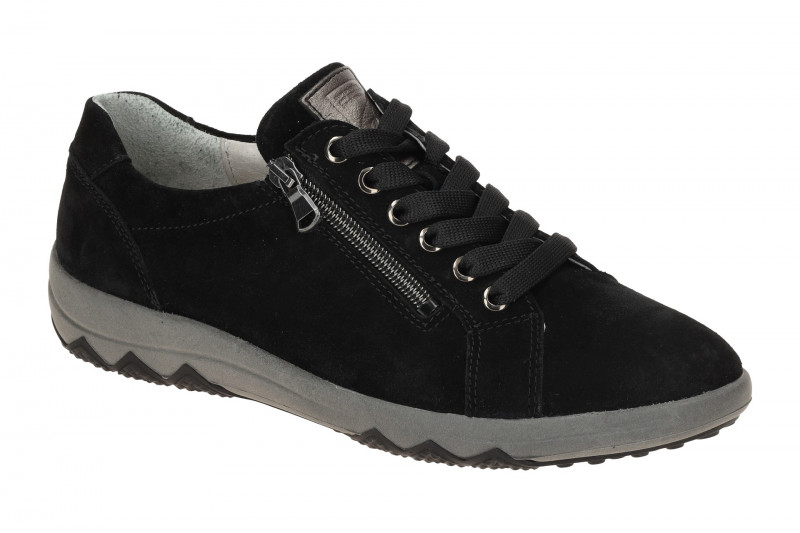 Waldläufer Teresa Schuhe schwarz H-Weite Velour 961001