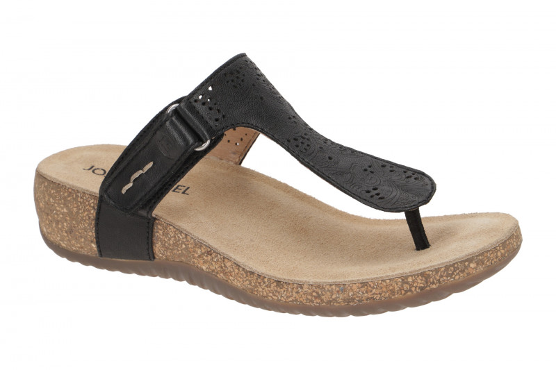 Josef Seibel Pantolette Natalya 17 schwarz Zehentrenner