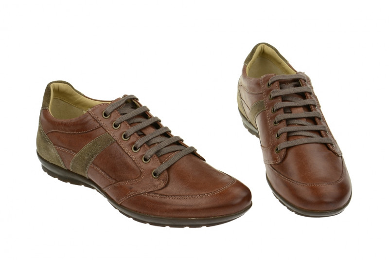 Geox Symbol Schuhe braun whisky U32A5A