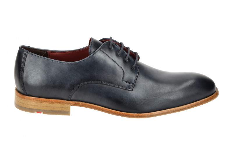 Lloyd Suffolk Business Schuhe blau Ledersohle 14-154-08
