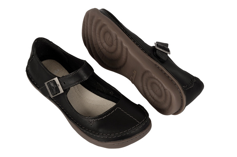 Clarks Faze Fever Schuhe in schwarz Slipper 20350155