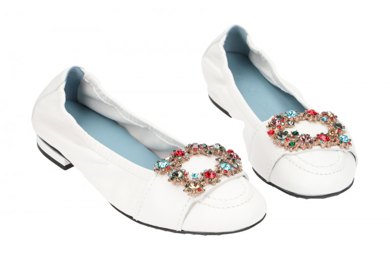 K&S Malu Ballerinas weiß 10460