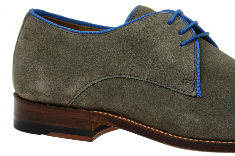 Gordon & Bros Schuhe Gregory grau Velour - 4808