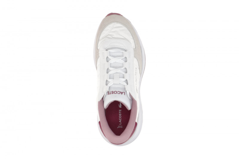 Lacoste Elite Activ Evo Sneakers Damen weiß pink 0167