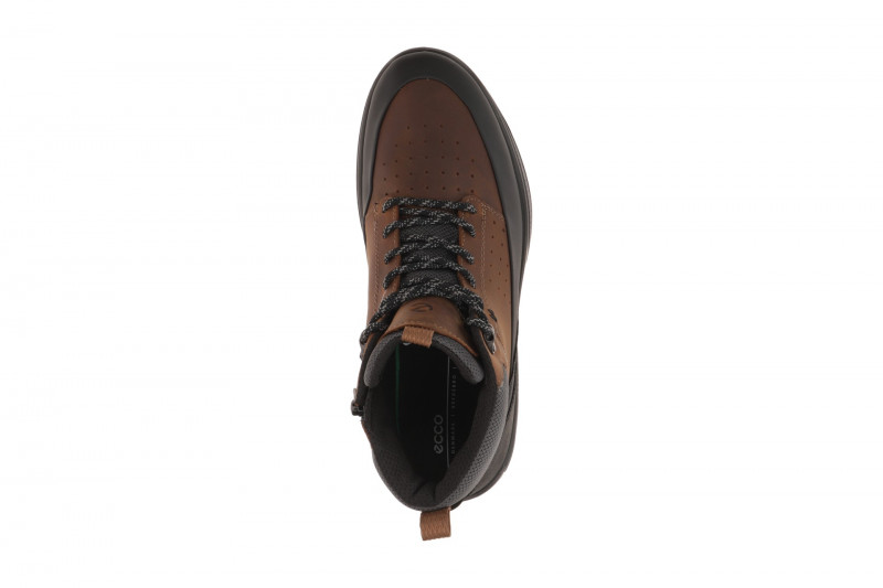 Ecco Byway Stiefelette braun schwarz Nubuck Waterproof 522864