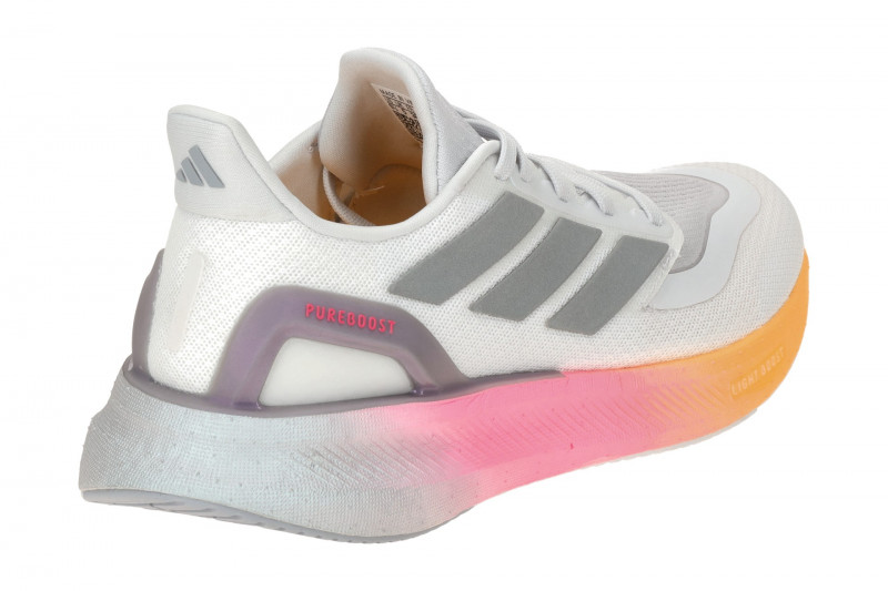 Adidas Pureboost 5 Sneaker grau weiß Laufschuhe Damen IE0524