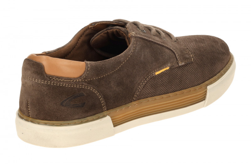 camel active Bayland Schuhe braun taupe perforiert 54BLA18