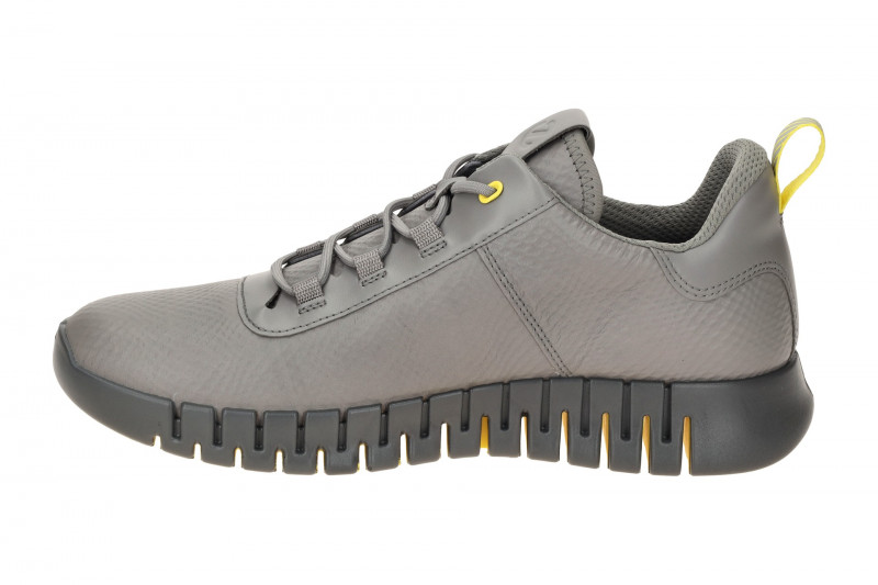 Ecco Gruuv Schuhe grau steel Herren Sneakers 525274