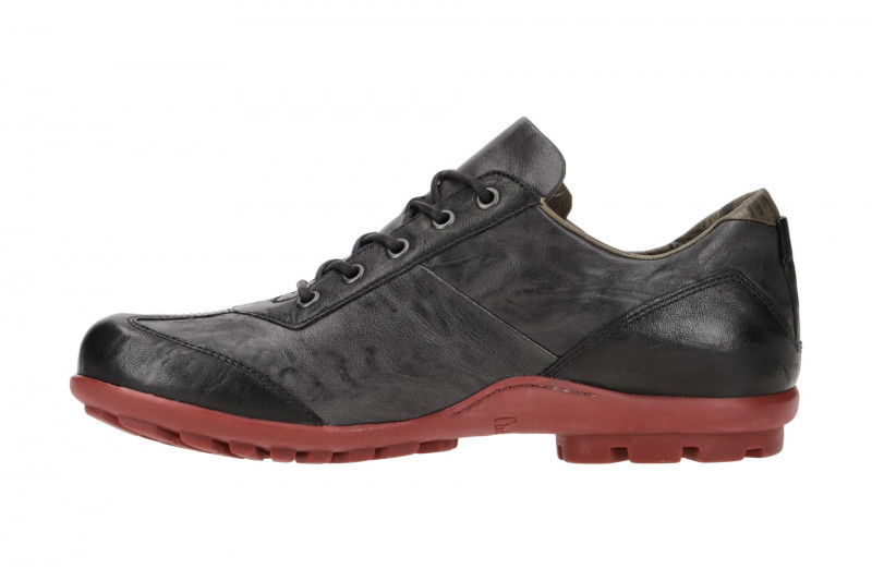 Think Kong Schuhe dunkelgrau schwarz rot 787