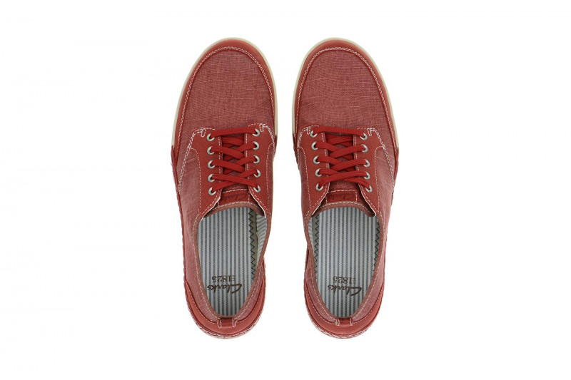 Clarks Slaten Edge Schuhe rot 26106118 7