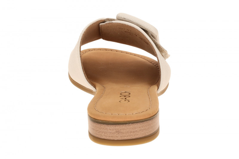Gabor elegante Pantolette beige Glattleder 82.791.52