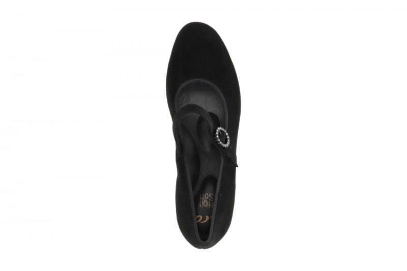 ARA Nizza Spangenpumps schwarz Samt 12-35829
