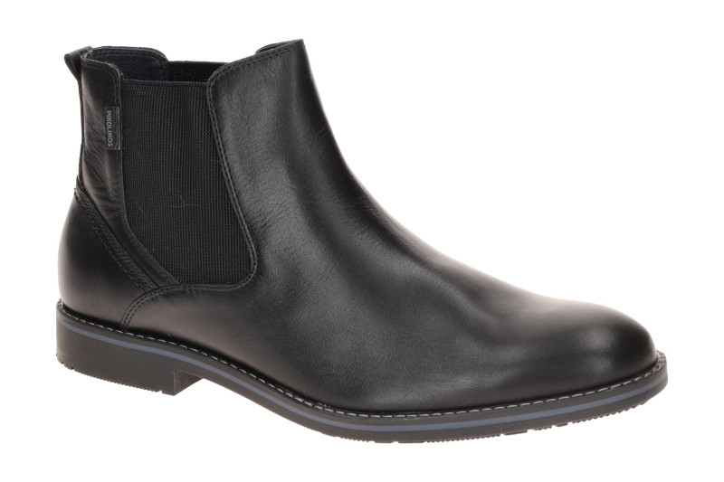 Pikolinos Leon Stiefelette schwarz Chelsea-Boots M4V-8063