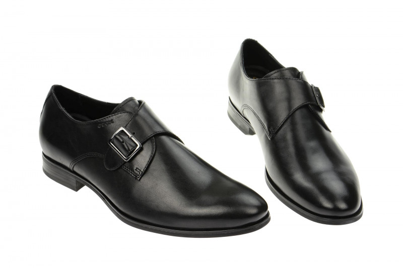 Geox Albert Schuhe Slipper schwarz U52W3A 00043 C9999