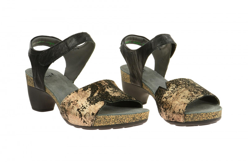 Think Traudi Sandale schwarz pixel