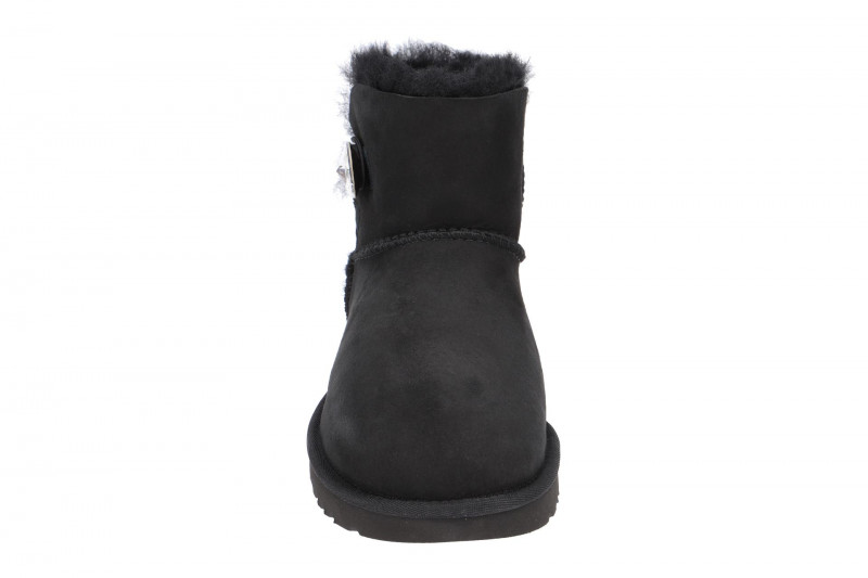 UGG Mini Bailey Button Bling Stiefel schwarz