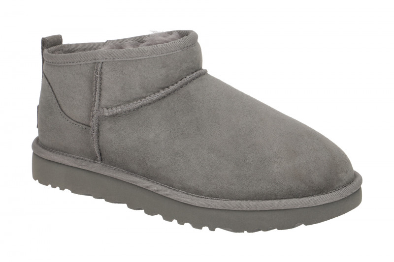 UGG Classic Ultra Mini Stiefel grau