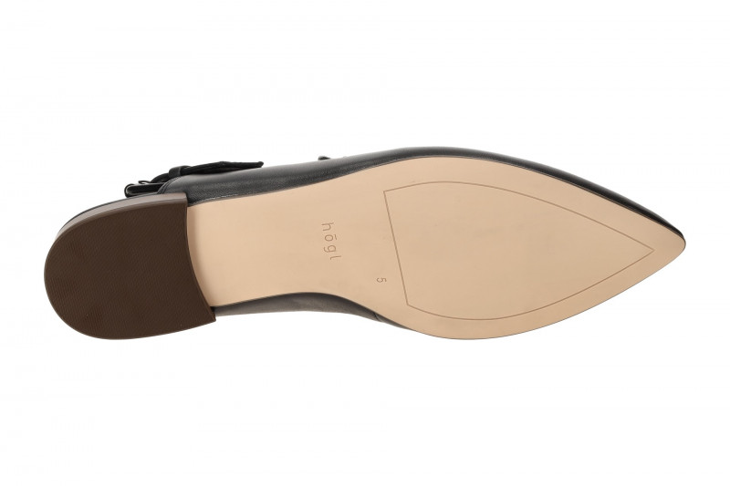 Högl Pam Hochfront Sling Pumps schwarz 0610