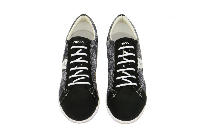 Geox Avery Schuhe schwarz grau D62H5A 0ANLT C0060