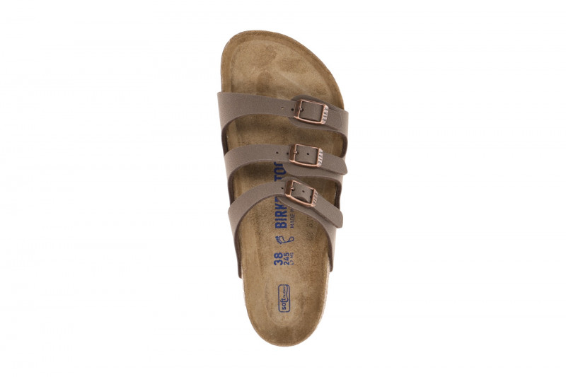 Birkenstock Florida Pantolette braun Normal-Weit 53881