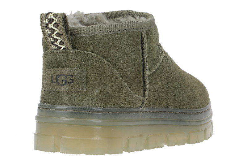 UGG Classic Ultra Mini Clear Stiefel grün olive 1142450