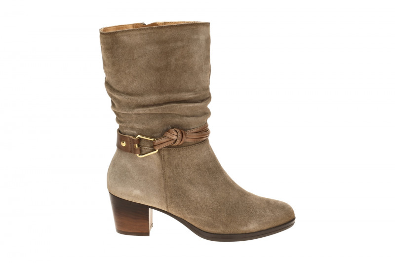 Pikolinos Zamora Stiefel grau taupe gerafft W0E-9787SEC1