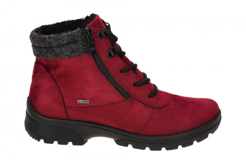 ARA Saas Winter Stiefelette Boots rot GORE-TEX 12-49309