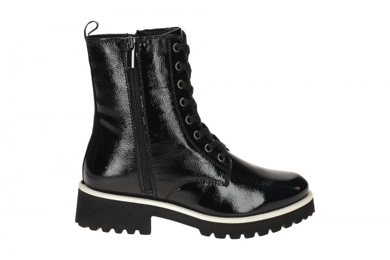 Josef Seibel Sallina 08 Damen Stiefel schwarz Lack