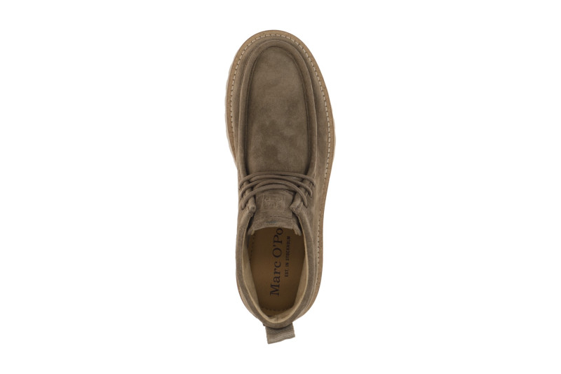Marc O´Polo Jack Stiefelette taupe braun Herren Mokassin 15107