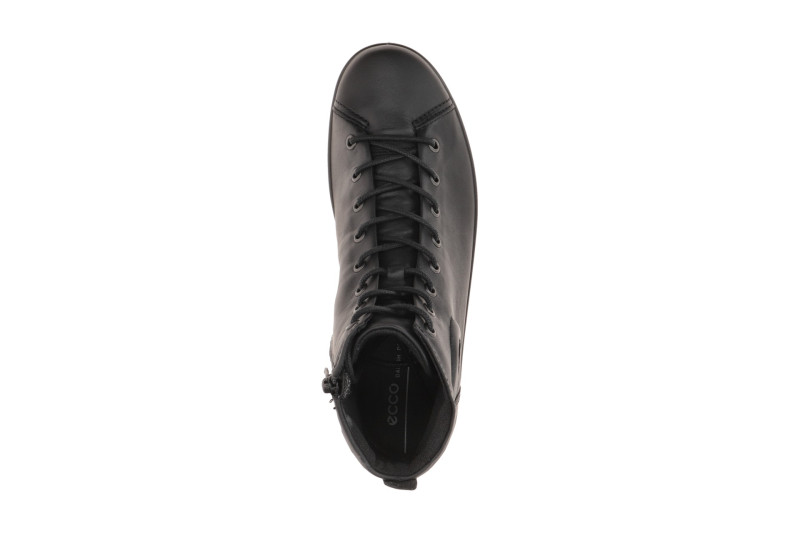 Ecco Soft 2 Stiefeletten Schuhe schwarz Sneaker High Cut 207513