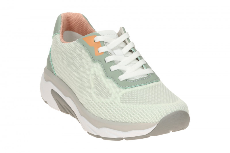 Gabor RollingSoft Schuhe grün mint Mesh 86.934.24
