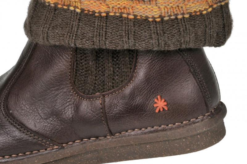 art Stiefelette I Dance in gaucho moka dunkelbraun 0968