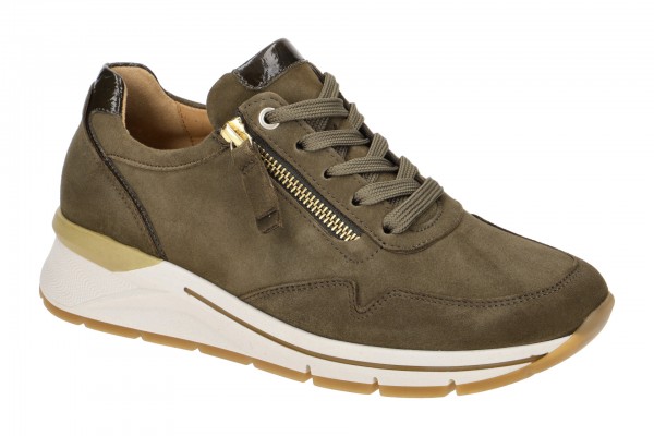 Gabor comfort Sneaker Schuhe grün H-Weite 96.587.43