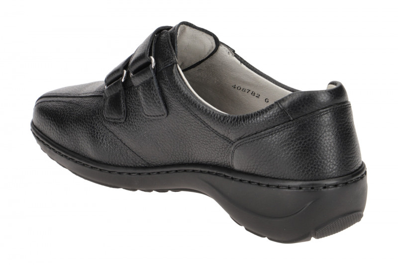 Waldläufer Kya Slipper schwarz Nappa 607302