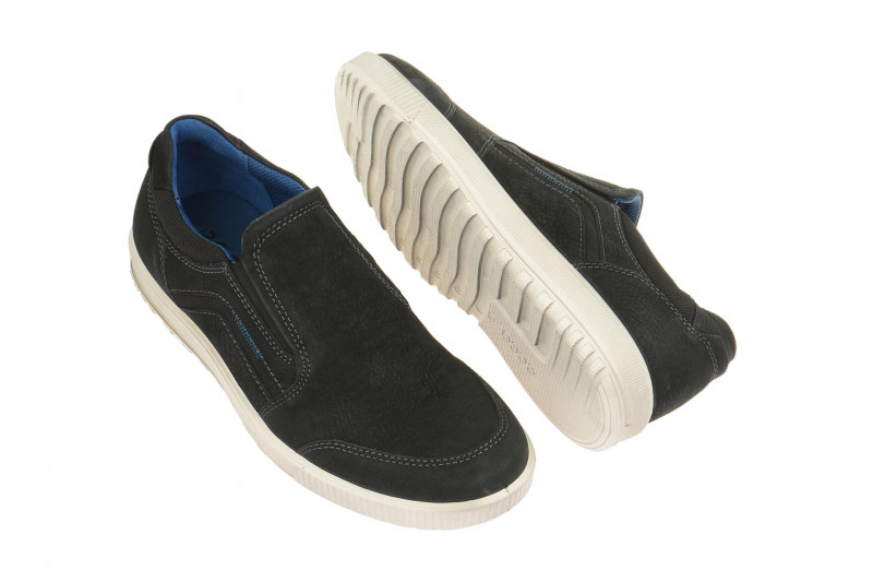 ecco Ennio Herren Slipper schwarz