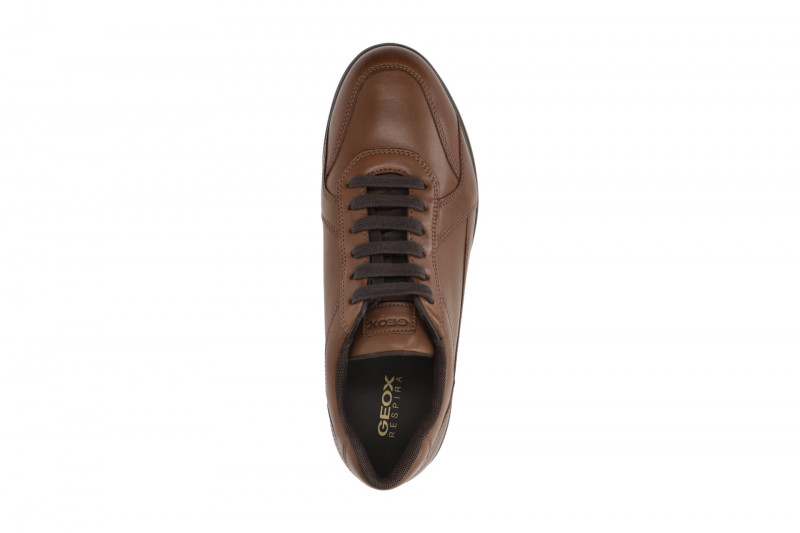 Geox Spherica Schnür Schuhe braun cognac U45GRA