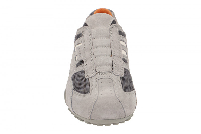 Geox Snake Slipper Schuhe grau orange U4207L