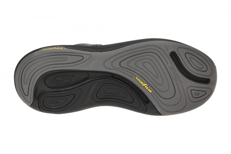 Skechers MAX CUSHIONING Schuhe schwarz Reflektor Slip-Ins 220936