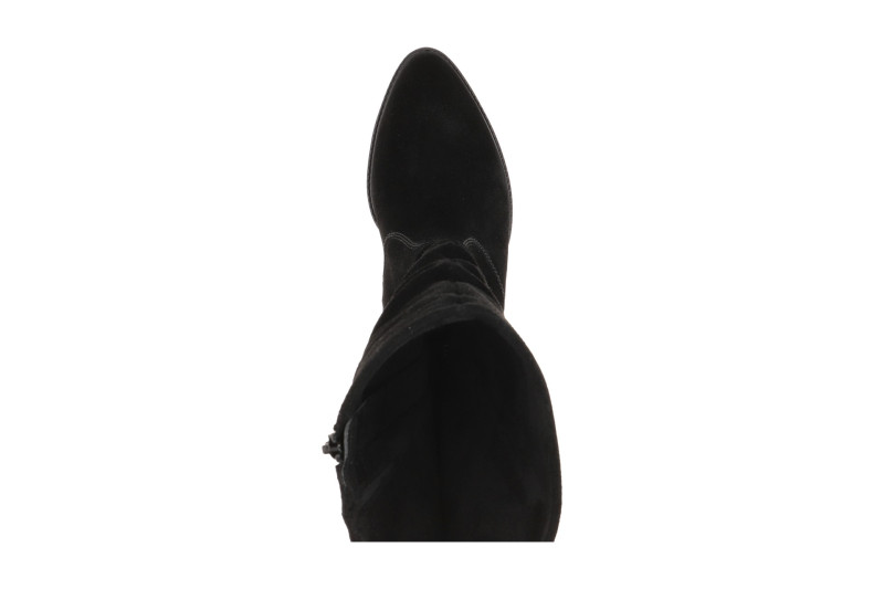 Gabor Stiefel schwarz Mid Rise gerafft 8041.02.003