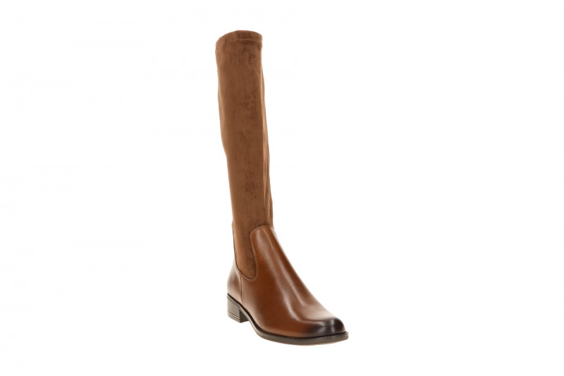 Caprice Lang Schaftstiefel braun cognac Stretch 25514
