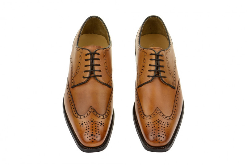 Gordon & Bros. Havret 2466 tan braun rahmengenähte Schuhe