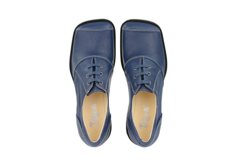 Tiggers Schuhe Yvonne in blau Karree Form
